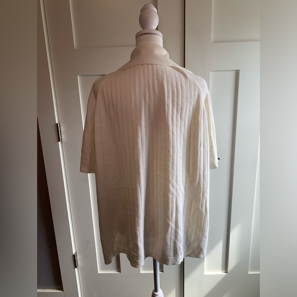 Vintage women’s Short sleeve button down sweater Size 18 / 20 - Picture 8 of 8